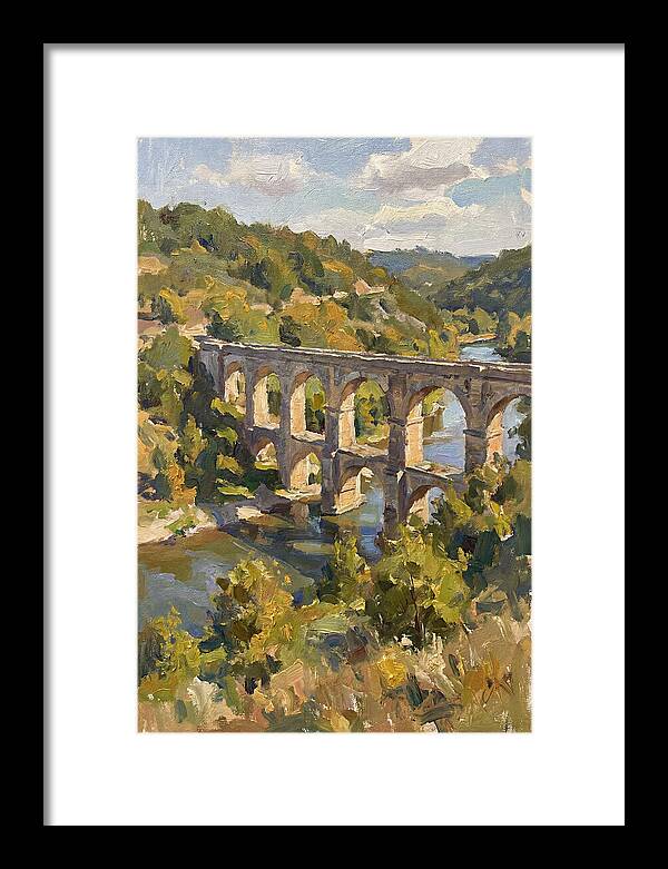 Aqueduct Under Sunny Skies