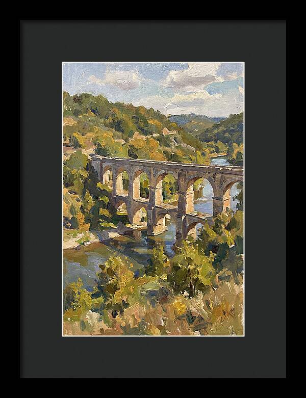 Aqueduct Under Sunny Skies