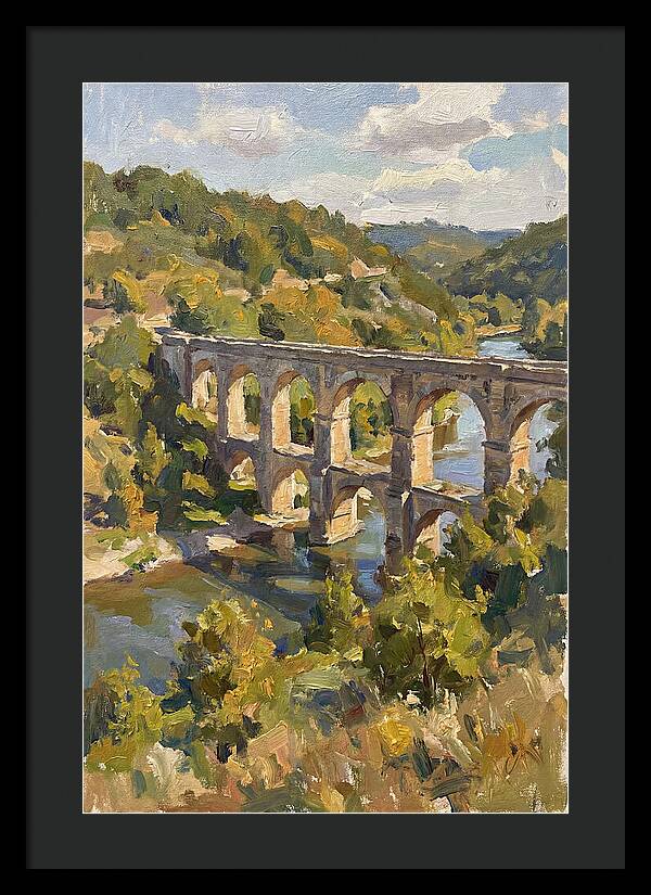 Aqueduct Under Sunny Skies