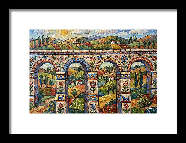 Aqueducts Under A Sunny Sky