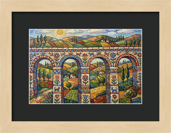 Aqueducts Under A Sunny Sky