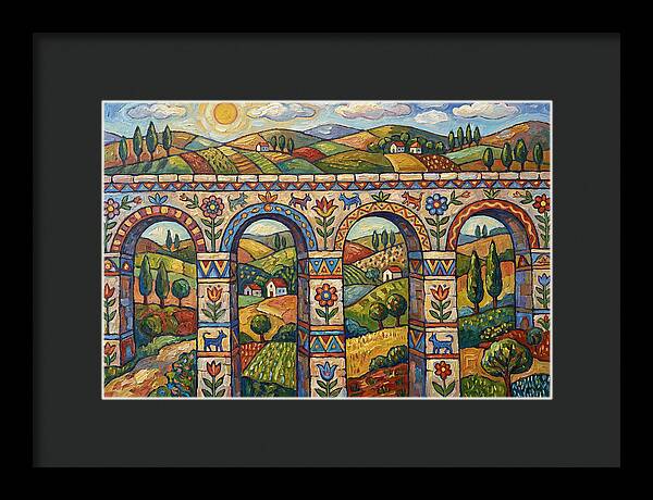 Aqueducts Under A Sunny Sky