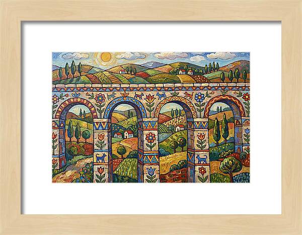 Aqueducts Under A Sunny Sky
