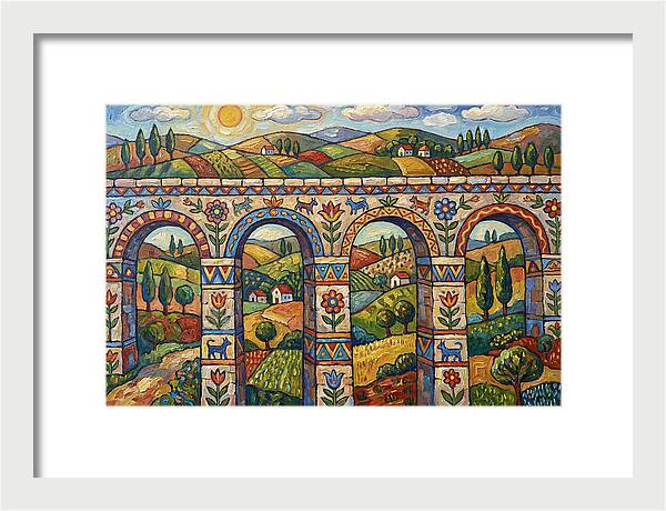 Aqueducts Under A Sunny Sky