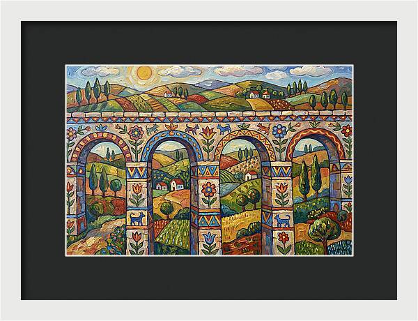 Aqueducts Under A Sunny Sky