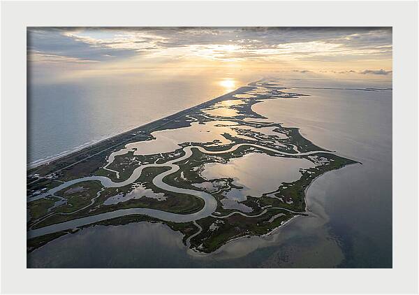 Aransas And Texas Gulf Coast From Above