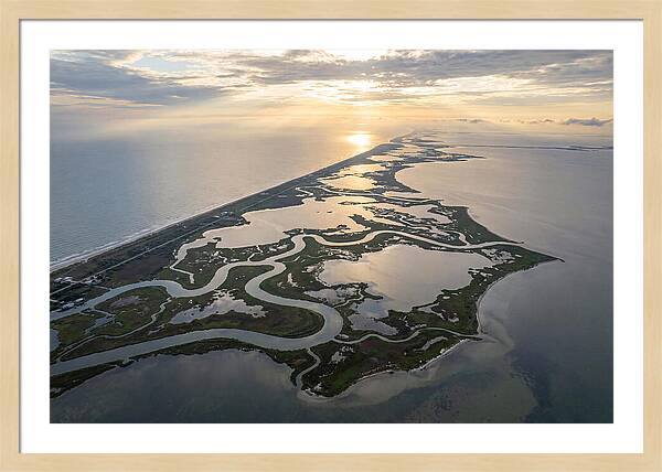 Aransas And Texas Gulf Coast From Above