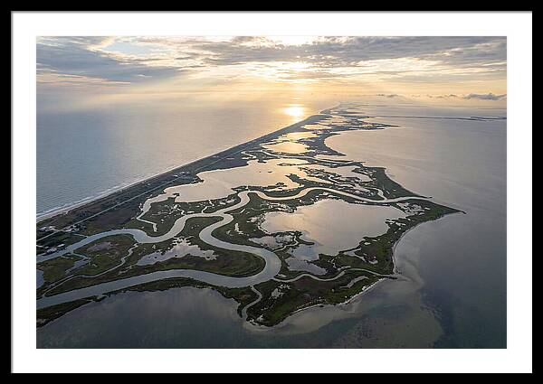 Aransas And Texas Gulf Coast From Above