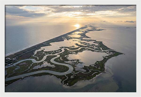 Aransas And Texas Gulf Coast From Above