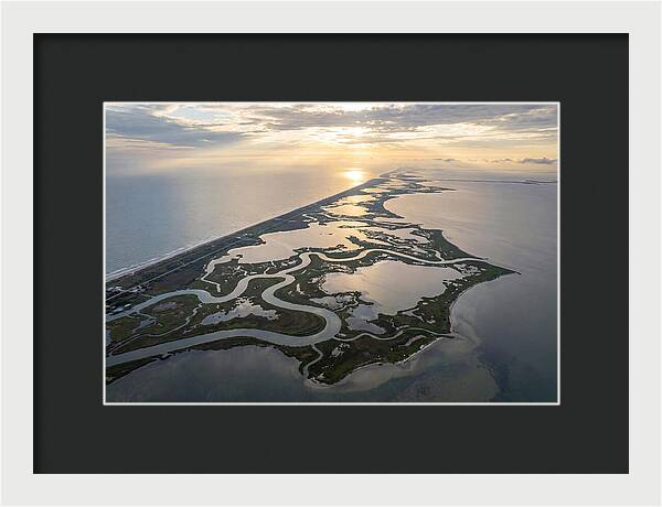 Aransas And Texas Gulf Coast From Above