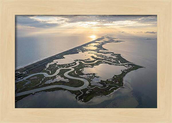 Aransas And Texas Gulf Coast From Above