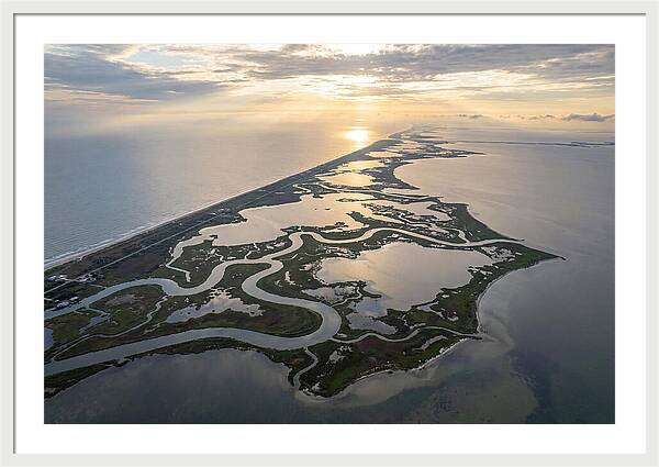 Aransas And Texas Gulf Coast From Above