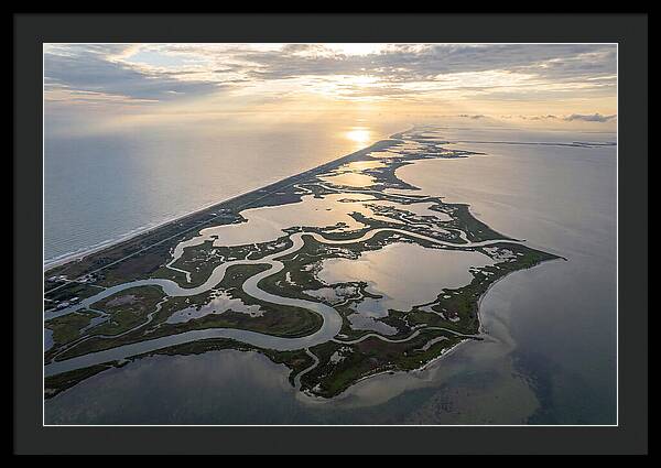 Aransas And Texas Gulf Coast From Above