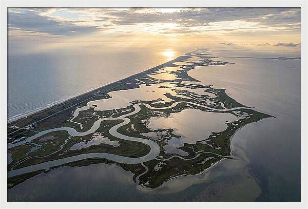Aransas And Texas Gulf Coast From Above
