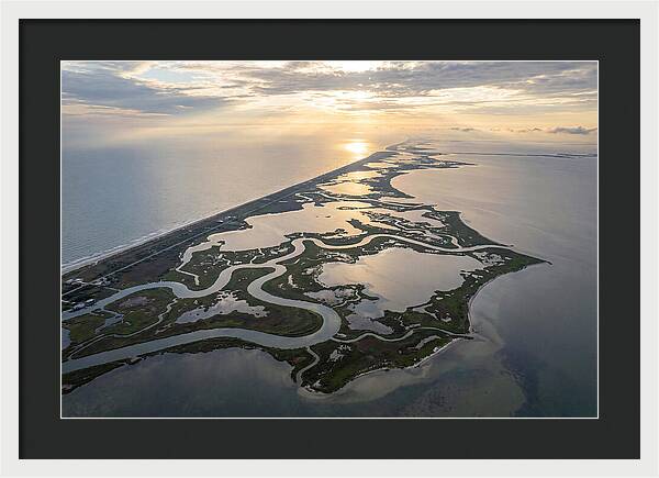 Aransas And Texas Gulf Coast From Above