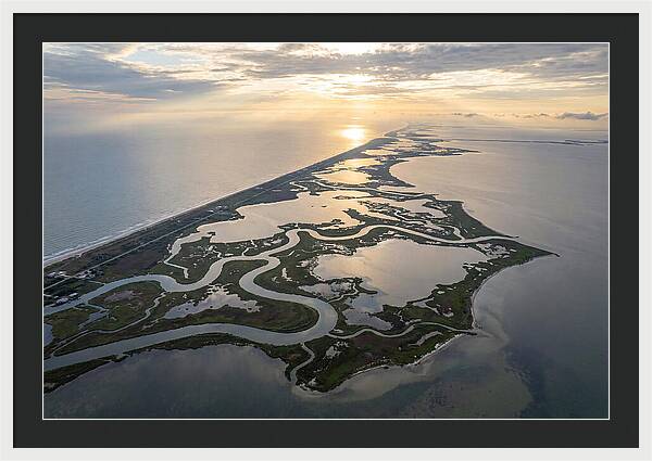 Aransas And Texas Gulf Coast From Above