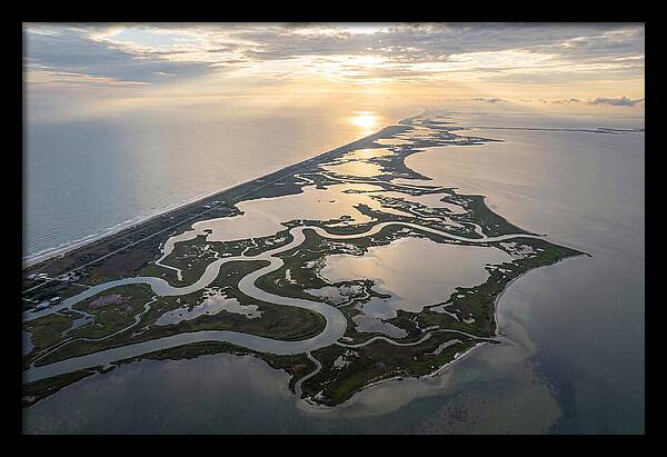 Aransas And Texas Gulf Coast From Above