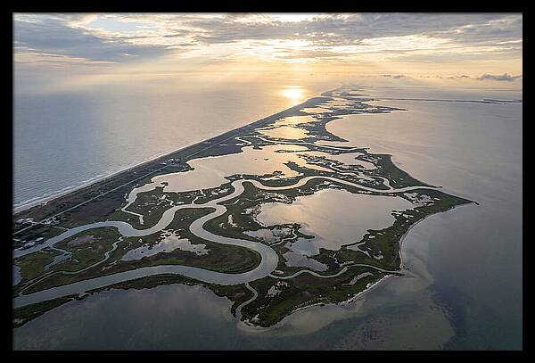Aransas And Texas Gulf Coast From Above
