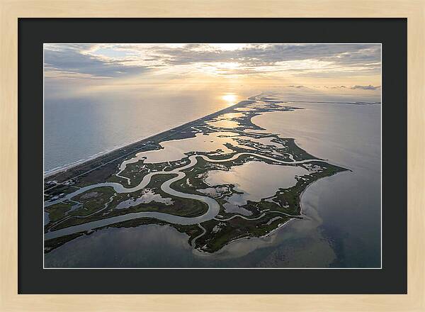 Aransas And Texas Gulf Coast From Above