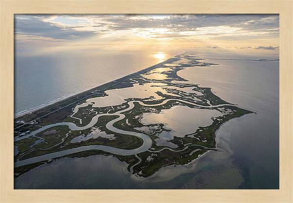 Aransas And Texas Gulf Coast From Above