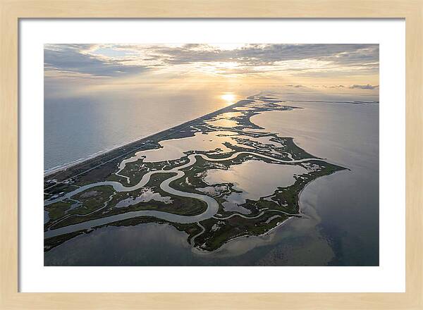 Aransas And Texas Gulf Coast From Above