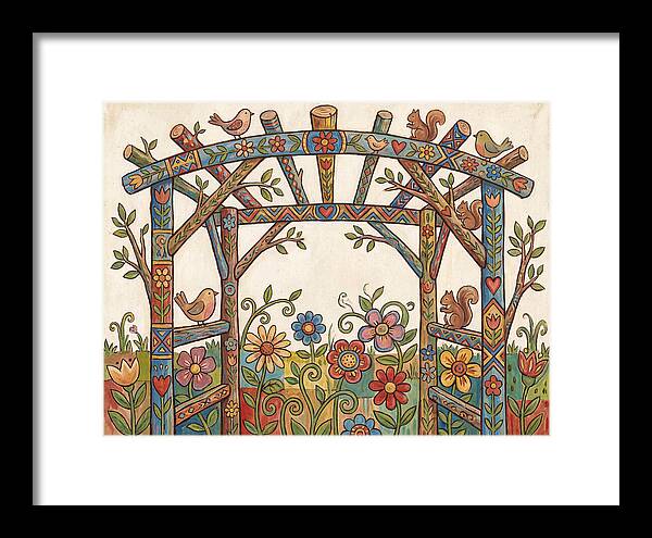 Arbor Folk Garden Scene