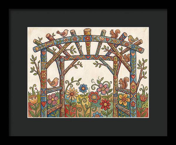 Arbor Folk Garden Scene