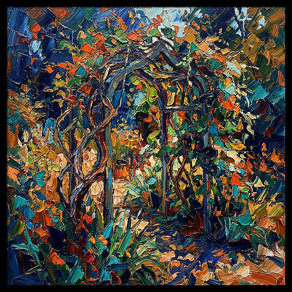 Arbor Pathway In Autumn