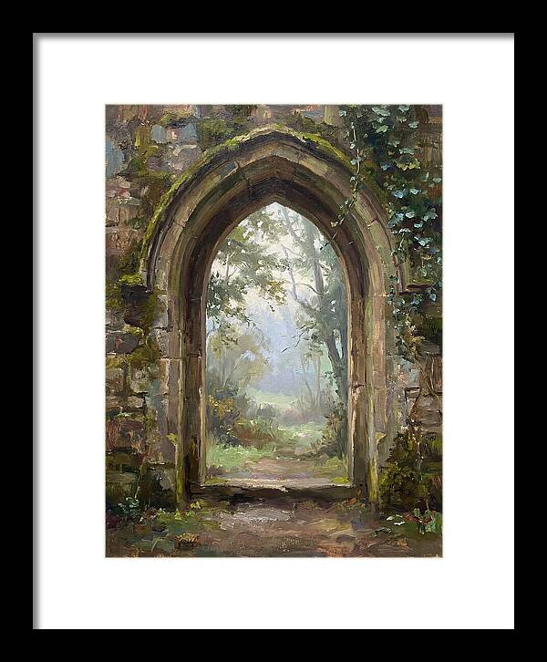 Arched Doorway Into Nature