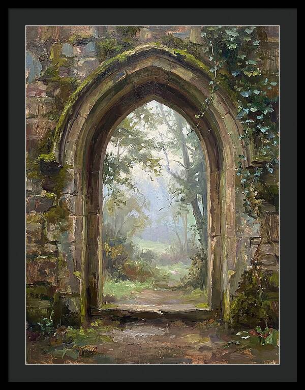 Arched Doorway Into Nature