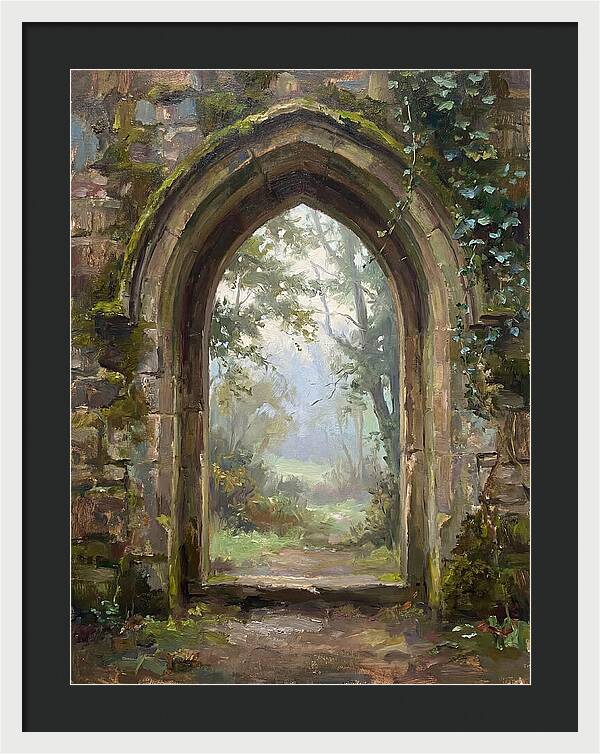 Arched Doorway Into Nature