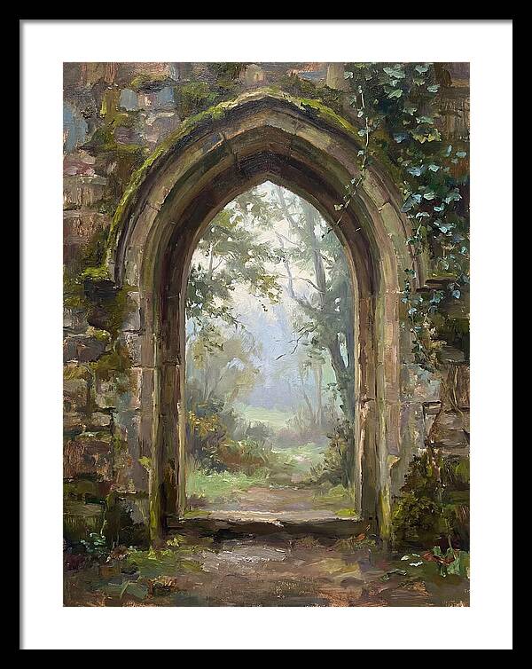 Arched Doorway Into Nature