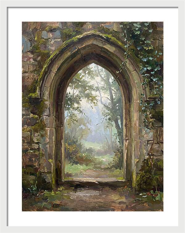 Arched Doorway Into Nature