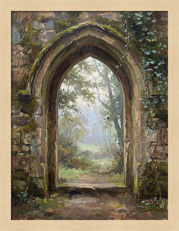 Arched Doorway Into Nature