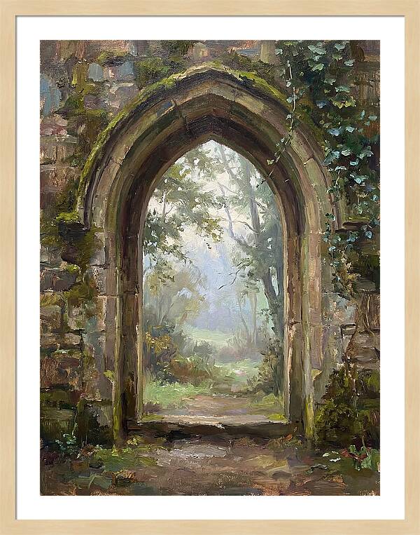 Arched Doorway Into Nature