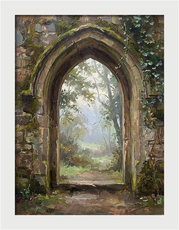 Arched Doorway Into Nature