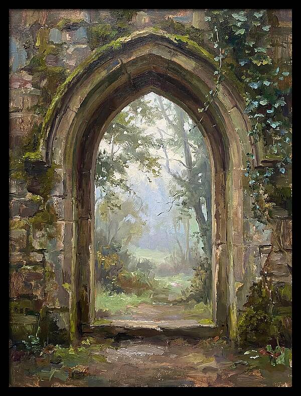 Arched Doorway Into Nature