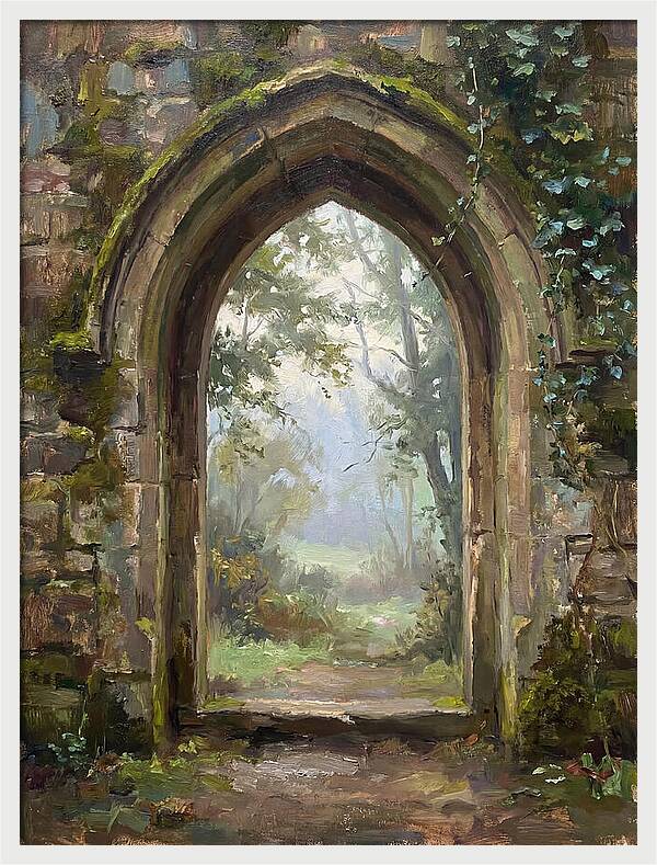 Arched Doorway Into Nature