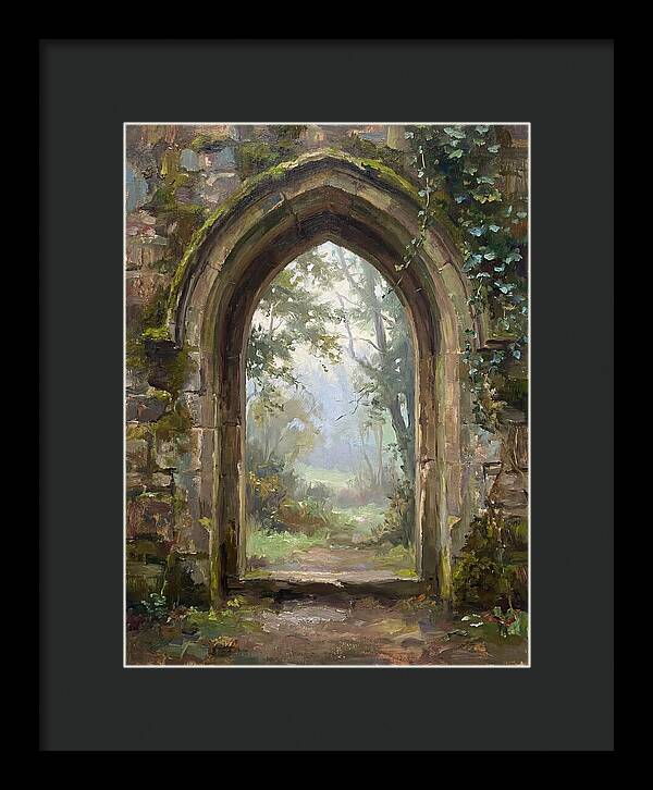 Arched Doorway Into Nature