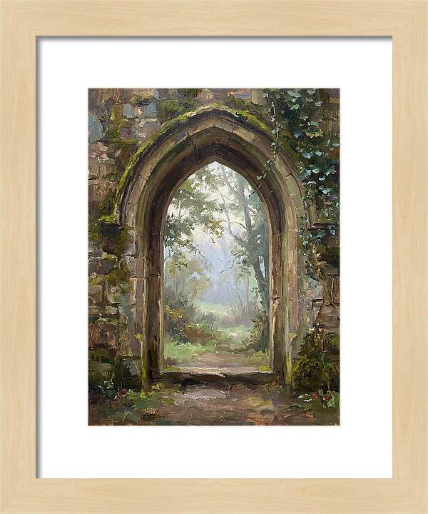 Arched Doorway Into Nature