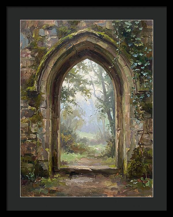 Arched Doorway Into Nature