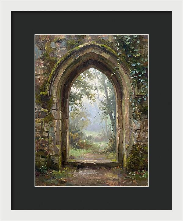 Arched Doorway Into Nature