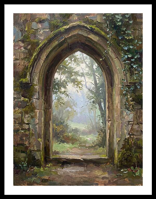 Arched Doorway Into Nature