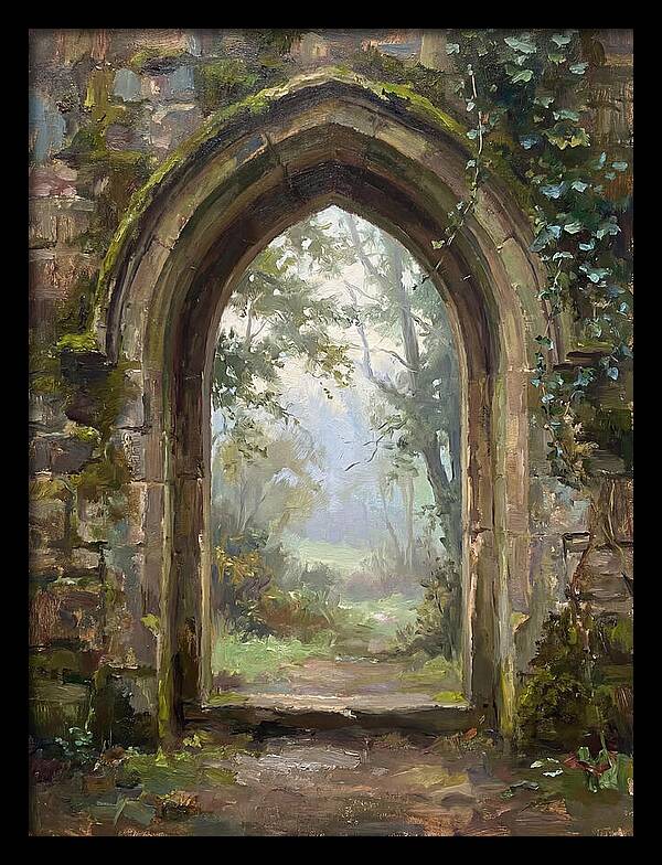 Arched Doorway Into Nature