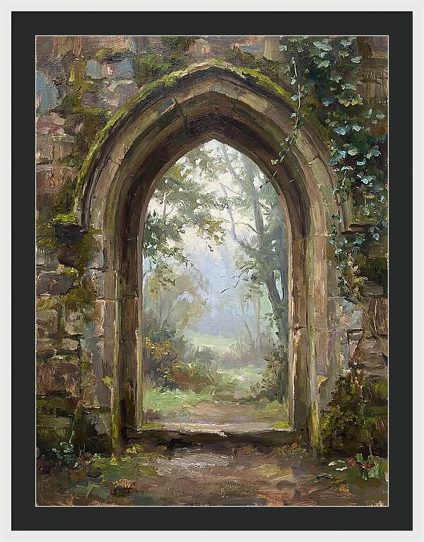 Arched Doorway Into Nature