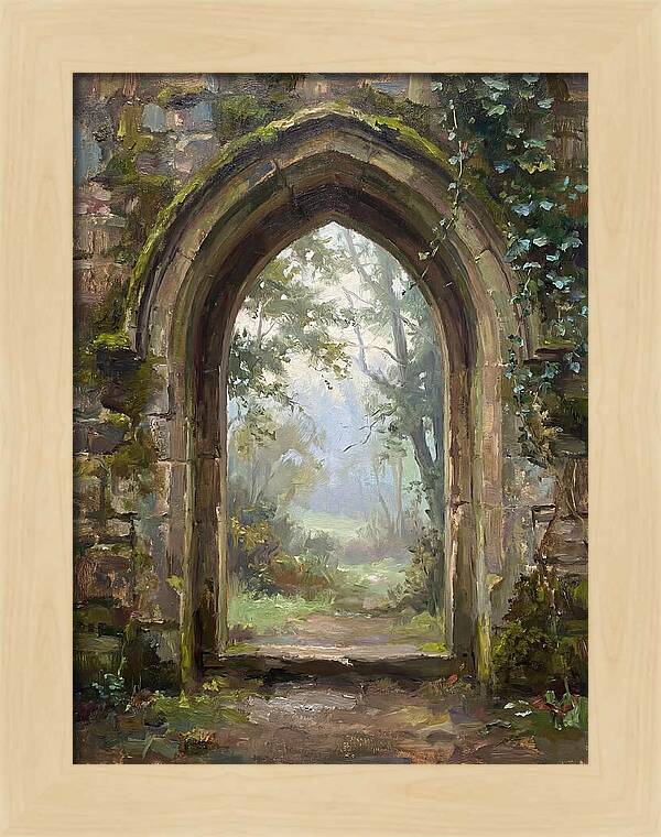 Arched Doorway Into Nature