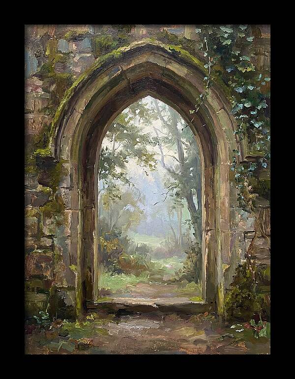 Arched Doorway Into Nature
