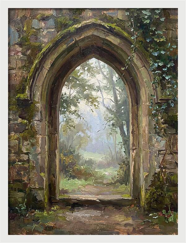 Arched Doorway Into Nature