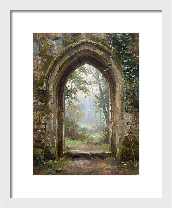 Arched Doorway Into Nature
