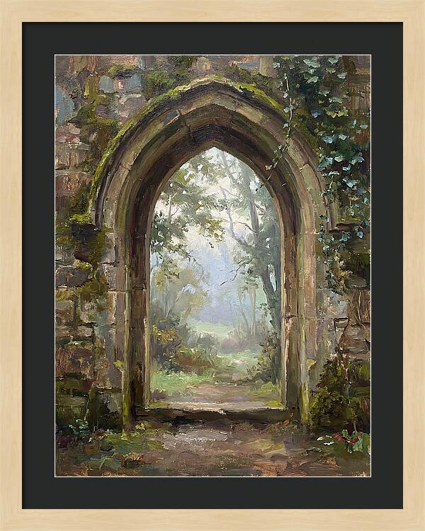Arched Doorway Into Nature